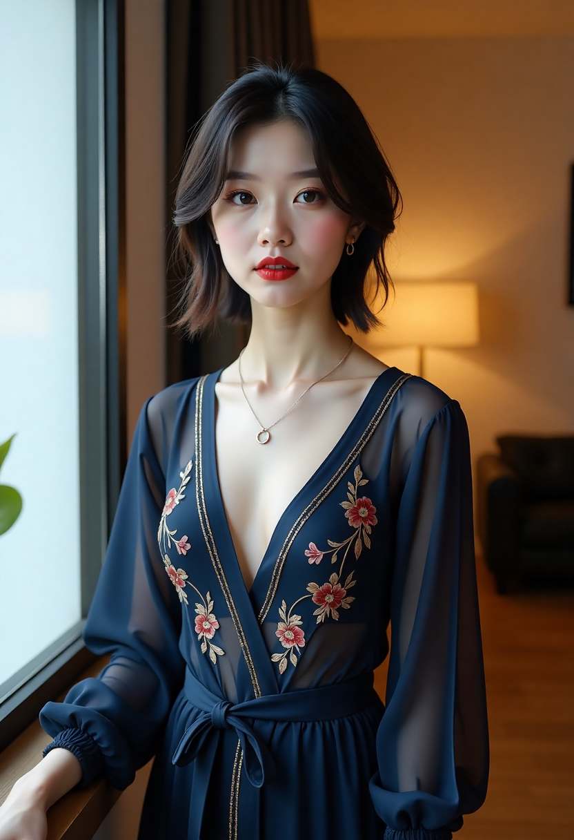 昏暗房间里摆放着一只机关箱